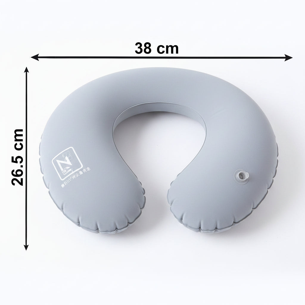 3 In 1 Travel Comfort Kit With Neck Pillow Eye Mask And Earplugs (1 Set)
