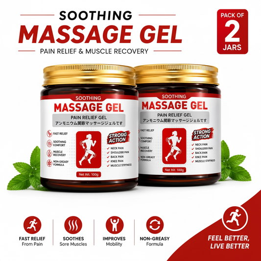 Soothing Massage Gel Pack of 2 - Pain Relief
